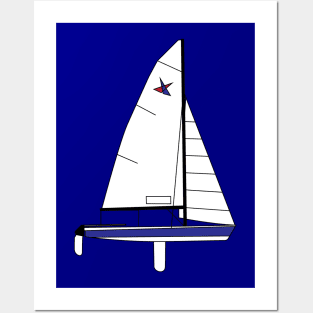 Vanguard 15 Sailboat Posters and Art